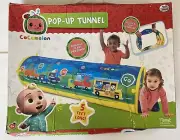 CoComelon JJ Tunnel Pop Up Play Tent 5FT Easy Storage Brand New Damaged Box