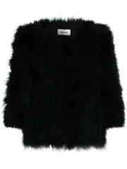 [Lemaire] Lemaire-Dark Brown Scarf Small Lamb Leather Shoulder Bag-Donna OS OS