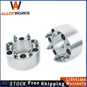 2PCS 3" 75mm 6x139.7 12x1.5 6Lugs Wheel Spacers Adapters For TOYOTA 4WD CB=108mm (for: Toyota)