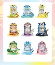 Pokemon TCG: Pokemon Center Eeveelution Prismatic Evolutions Acrylic Stand Set -