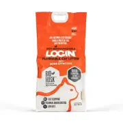 LOGIN Flushable Cat Litter 7.2kg Bio Husk Natural Eco Friendly Fast Clumping Pet