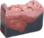 Himalayan Pink Salt Bar Soap Bar with Rose (Everest)- Handmade Organic with Essential Oils. Natural Moisturizing Body Soap for Skin and Face. with Shea Butter Coconut Oil