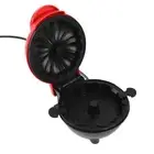 JY (Red U.S.) Portable Mini Home Waffle Maker Breakfast Machine Electric Cake Pa