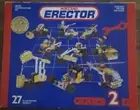 Meccano Erector Set #2 Metal Construction Kit 27 Illustrated Models