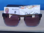 New Men's Robert Graham Sunglasses Sullivan Brown Plastic 56-19-145