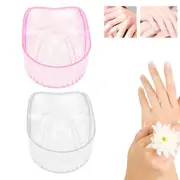 Hand Soaking Bowl Acrylic Soften Dead Skin Clean Nail Manicure Wash Soaker T L2S