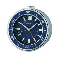 在飛比找蝦皮購物優惠-SEIKO鬧鐘 藍水鬼手錶造型 NV136