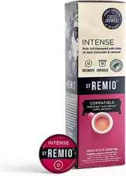 St Remio Coffee Expressi/ Caffitaly Compatible INTENSE Capsules 10Pk 80G