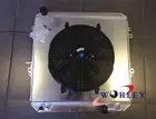 50MM Aluminum Radiator + Shroud + Fan for TOYOTA SURF HILUX 2.4/2.0 LN130 AT/MT