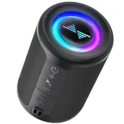 Small Portable Bluetooth Speaker with Lights, TWS Stereo Surround Sound, Type...