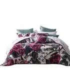 Bianca Abigail Floral Diamond Quilted Bedspread Comforter Coverlet King