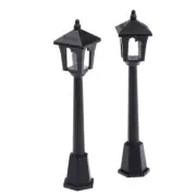 1Pc Mini Lamps Street Lights Microscopic Model For Miniature Dollhouse Decor'UU