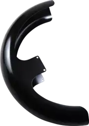 Klock Werks - KWF-01-0105 - Wrapper Fender Kit - Steel - Black - 21"