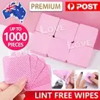 UP 1000 Lint Free Wipes Nail Polish Remover Pad Manicure Pedicure Cleaning Tool