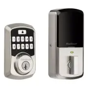 Kwikset Door Lock Electronic Deadbolt Bluetooth Keypad Universal Exterior Nickel