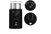 Coffee Culture Precision Electric Coffee Grinder Home Brew Barista- Black