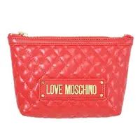 在飛比找ETMall東森購物網優惠-MOSCHINO LOVE MOSCHINO 浮雕LOGO皮