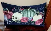 Halloween Pillow Cynthia Rowley Curious 14” X 29”-adorable!!!