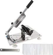 Manual Meat Slicer,Stainless Steel Frozen Meat Slicer Home Cooking Meat Cutter,Meat Slicer Manual for Beef Mutton Roll Cheese Bacon Hot Pot