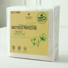 Deluxe Waterproof Organic Mattress Protector King - Certified Organic Cotton ...