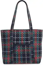 NEW/NWT VB Vera Bradley TARTAN PLAID Vera Tote 28886 Handbag Christmas Bag Purse