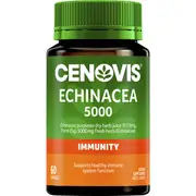 Cenovis Echinacea 5000 Capsules For Immune Support 60 pack