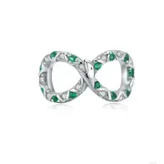 Silver plating Infinity Love Charms Infinite Charms Jewelry