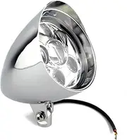 5 3/4 inch Bullet headlight Motorcycle LED Visor Top 10mm Tri Bar 5.75" For Harley Sportster Dyna Softail Bobber Chopper Custom