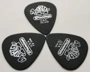 Dunlop STD 488P Tortex® Pitch Black, .073mm, 3 Picks