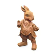 Garden 45cm Cast Iron Mad Hatter Sculpture/Ornament Outdoor Patio Decor Large