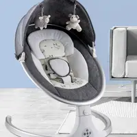 在飛比找蝦皮購物優惠-【免運】2023新款新生兒童電動搖椅嬰兒床智能搖床搖搖椅寶寶