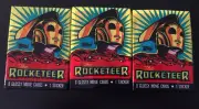3x Rocketeer Vintage 1991 Topps Trading Cards Wax Pack Lot Unopened New Sealed