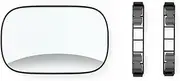 Daseeme Sun Visor Mirror, Car Visor Vanity Mirror with Straps Universal for Various Cars Trucks Automobile Accessories