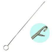 1PCS Metal Loop Turner Hook With For Turning Straps Tubes Fabric V4Y9