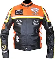 Motorcycle jacket Windproof, Motorbike Riding Full Body Protective Gear, All Season Jacket, Black, Medium, Black, Medium