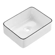 Ceramic Bathroom Basin Sink Above Counter 48x37cm