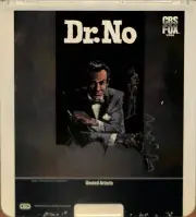 Dr. No (1962) Vintage CED RCA SelectaVision Videodisc TESTED WORKING