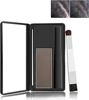 Boobeen Multi-purpose Hairline Shadow Powder Set, Root Touch Up Powder, Temporary Concealer Palette with Makeup Brush, Instantly Cover Up Hair Color