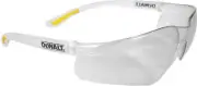 Dewalt Contractor Pro Clear Lens Protective Glasses Null White
