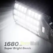 Solar Lights Outdoor 1680 LEDs Motion Sensor Flood Light Dusk to Dawn Solar Lamp