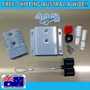 175A Genuine Anderson Plug, Stainless Mount Bracket Plug & Cap - FREE POSTAGE!