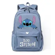 Anime Stitch Backpack Children School Bags Girls Daypack Kids Adolescent Bags Kawaii Waterproof Large Capacity Schoolbag high quality style 2