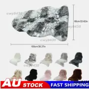 Classic Faux Sheepskin Fur Rug White Fluffy Area Rug Shag Rug Carpets Bedroom﹤