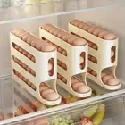 4 Layers Egg Storage Box Refrigerator Organizer Kitchen Dedicated