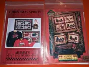 Mumm's the Word Lot of 2 Quilt Patterns Woodland Santa & Christmas Spirits