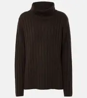 [Lisa Yang] Lisa Yang Raphaella turtleneck cashmere sweater S-M brown