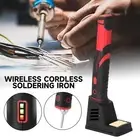 Portable Wireless Soldering Iron Rechargeable Cordless Soldering Tool kit NEW