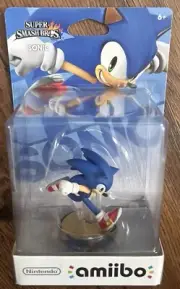 Nintendo Amiibo Sonic the Hedgehog Super Smash Bros. Brand New Sealed 2015 US
