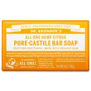 Dr Bronner's Pure-Castile Bar Soap Citrus Orange | Flora & Fauna AU