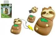 Sleepy Sloth 16GB USB Flash Drive by Mojy Power - NEW IN PACKAGE